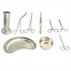 Daddy D Pro Professional Manual Sterile Dressing <b>Suture</b> <b>Kit</b> Complete Medical Wound Care Stitching Instruments Students Nurse - Product Image 1