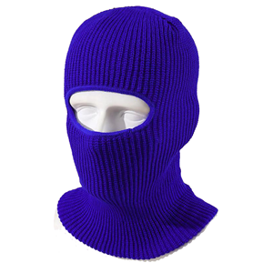 Máscara de esquí de pasamontañas de punto de alta calidad Unisex, diseño cálido de invierno con un solo agujero con estilo Y2K, máscara caliente completa personalizable - Product Image 4