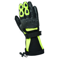 Guantes de carreras ligeros de alta calidad con su propio logotipo Nuevo diseño Tendencia Guantes de cuero para motocicleta