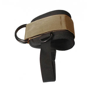 Sangles de cheville en néoprène robustes en acier avec anneau en D, logo personnalisé, antidérapantes, protection complète, personnalisables pour la salle de sport, le fitness et l'entraînement - Product Image 6