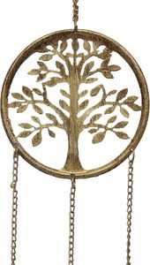 Famille décoration suspendue carillons éoliens en métal pour salon extérieur balcon jardin ou bureau-ornement de jardin idée cadeau parfaite - Product Image 4