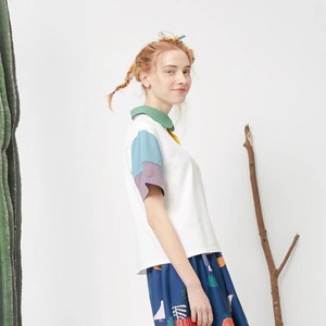 Nuevos polos bordados en 3D personalizados para mujer, camisa de manga corta de verano para mujer, nuevos polos de algodón con cuello levantado - Product Image 3