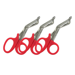 Ciseaux à pansements manuels réutilisables approuvés CE ISO, instruments chirurgicaux en acier inoxydable pour hôpital, basiques - Product Image 4