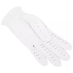 Gant de golf en cuir Cabretta de qualité supérieure pour homme, respirant, sports d'hiver, main droite et gauche, blanc - Product Image 1