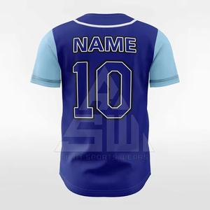 Plus Size High Quality Breathable Lightweight <b>Baseball</b> Jersey Customized Training Team Wear 100% Polyester in Low Price - Product Image 4