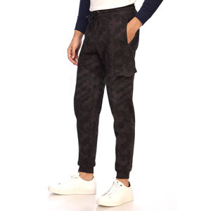 Nouveauté Pantalon de jogging droit pour hommes Taille élastique Décontracté Léger Toile Vente directe d'usine Teint uni pour le confort - Product Image 1