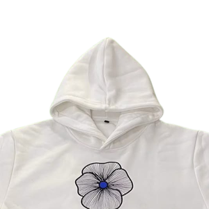 2025 venta al por mayor logotipo personalizado 345 GSM peso pesado de gran tamaño liso Sudadera con capucha pulóver sin cuerda sudaderas con capucha para hombre nuevo precio de venta - Product Image 2