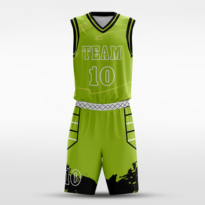 Venta al por mayor de uniformes de baloncesto de secado rápido personalizados conjuntos transpirables en sublimación completa ropa deportiva de equipo barata al por mayor personalizada - Product Image 1