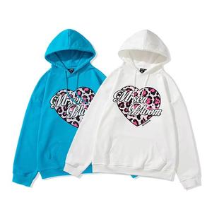 2024ใหม่เสื้อฮู้ดสวมหัวขนาดใหญ่กว่าผ้าไหมพิมพ์โลโก้ DTG เสื้อฮู้ดและเสื้อกันหนาวสำหรับผู้หญิง - Product Image 5