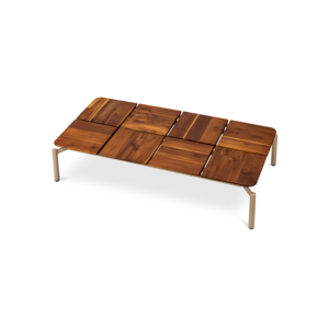 TABLE BASSE AVEC HPL/TECK BOIS (LCO/122/002) - Product Image 5