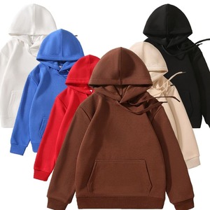 Sudadera con Capucha de Forro Polar de Color Liso para Hombre, Personalizada, Estilo Urbano Oversize, para Invierno, Tejido Liso Teñido - Product Image 1