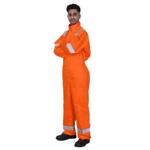 Combinaison de sécurité de travail réfléchissante haute visibilité avec logo personnalisé, coupe-vent, fermeture éclair, service OEM, grande taille, prix d'usine - Product Image 2