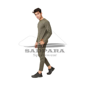 Conjunto personalizable de talla grande para hombre, transpirable, para correr, nueva ropa de entrenamiento con 2 piezas, reversible a prueba de viento para invierno - Product Image 2