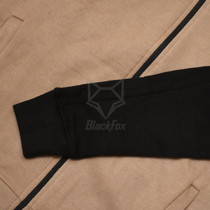ชุดวอร์มมีฮู้ดสำหรับผู้ชาย BlackFox แบบสีตัดต่อ แขนยาว สวมใส่สบาย มีเชือกผูกและกระเป๋าข้าง เหมาะสำหรับใส่ในฤดูใบไม้ร่วง - Product Image 5