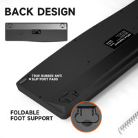 Combo de Teclado y Mouse Inalámbricos UMILA con 12 Teclas FN, Compatible con PC y Laptop, Soporte para Windows, en Stock para Uso con Teléfono