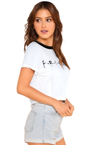 Última camiseta India exclusiva, de punto de moda para mujer Tops, ropa regular cómoda, Tops cortos formales de Indian Boutique - Product Image 5