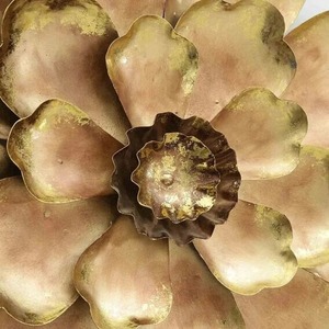 A Big Flower Metal Handcrafted Modern Design Iron Metal Wall Art Panel Superb Outdoor Home <b>Decorative</b> Hanging for Interior Use - Product Image 2