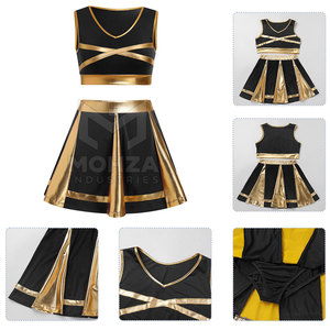 Concevez Votre Propre Tenue d'Équipe - Uniforme de Cheerleading Respirant de Haute Qualité - Tissu Doux - Tenue d'Entraînement Fabriquée au Pakistan - Product Image 6