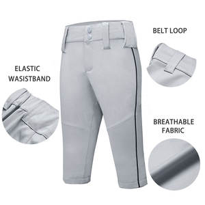 Pantalons de baseball personnalisés pour jeunes et hommes pantalons de softball grande taille vêtements de sport respirants vente en gros - Product Image 4