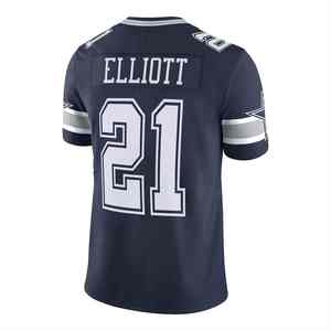 Nouveautés Maillot de football américain pour jeunes et adultes en maille respirante en polyester 100% Maillot surdimensionné en sergé pour garçons - Product Image 6