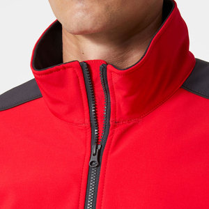 Chaqueta Softshell de Invierno con Cuello Alto, Ecológica, Transpirable, Ligera, Cálida, Resistente al Viento, para Uso Diario, Viajes, Cómoda - Product Image 5