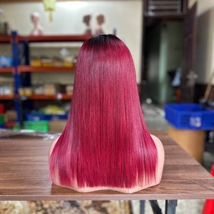 Produits capillaires les plus vendus Cheveux bruts vietnamiens Raides Perruques de cheveux humains Lace Front Lisse Perruques sans colle Swiss HD Lace Customize - Product Image 4