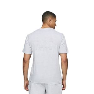 Nouveauté ensemble de shorts de gym décontractés d'été pour hommes 100% coton T-Shirt respirant motif solide grande taille personnalisé OEM disponible - Product Image 4