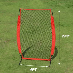 7*4 Nylon Opvouwbare Honkbal Pitching Net Voor Slagkooi