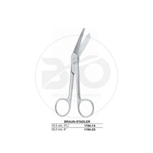 STADLER Episiotomía Tijeras para obstetricia Instrumentos quirúrgicos Quirúrgicos Médicos Mayoristas CE ISO - Product Image 1