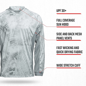 Sudaderas de Pesca con Protección UV, Transpirables, de Secado Rápido, Sublimadas para Exteriores, al por Mayor - Product Image 3