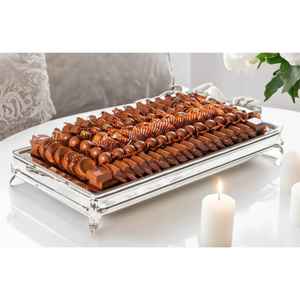 Bol à Chocolat Décoratif en Métal Plateau à Chocolat Fait à la Main de Qualité Supérieure Nouveau Plateau à Chocolat Classique et Élégant - Product Image 3