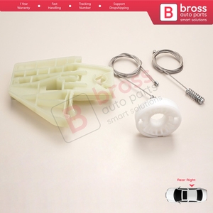 Kit de réparation de lève-vitre électrique arrière droit BWR5077 pour Octavia MK2 A5 1Z3 1Z5 2004-2013 4/5 portes 1Z0839656 - Product Image 6