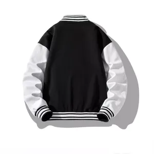 Custom Chenille Embroidery Patch <b>Men</b> <b>Baseball</b> <b>Jackets</b> Oversized Letterman <b>Mens</b> Varsity <b>Jackets</b> - Product Image 4