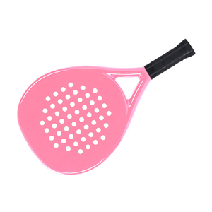 Raquette de padel en fibre de carbone personnalisée de haute qualité, poignée en bois, filet en nylon, légère, écologique, fabricant pakistanais SMART SHINE - Product Image 2