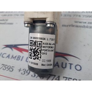 MOTORINO ALZAVETER ด้านหน้าขวา AUDI A4 ซีดาน 8K0959802A CAGA (07>10) - Product Image 6