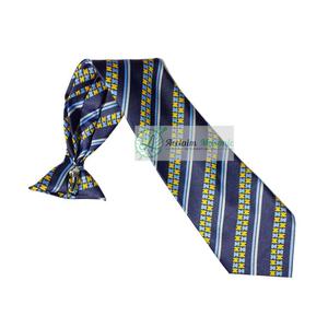 Franc-maçon personnalisé pas cher école Logo Design cravates 100% Polyester tissé motifs maçonnique cravates maçonnique - Product Image 4