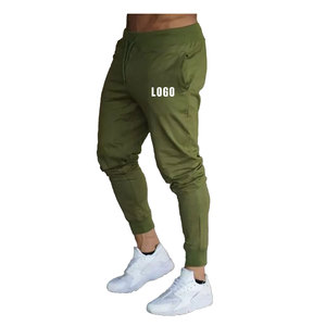 Pantalones de chándal informales para hombre, joggers ajustados de secado rápido con bolsillos con cremallera, ropa deportiva antiarrugas, pantalones de gimnasio atléticos - Product Image 3