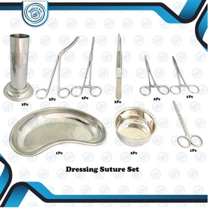 Kit de sutura y vendaje estéril profesional Juego completo de instrumentos médicos para el cuidado de heridas y costura para estudiantes Enfermera Doctor - Product Image 2