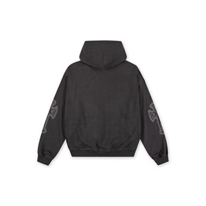 Nueva moda 100% algodón Boxy con capucha pulóver alta calidad tela de lana gruesa algodón mezclado Oversize Loose Fit Custom Hoodie - Product Image 6