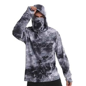 Camisas de pesca anti-uv, Sudadera con capucha de pesca, protección Uv, secado rápido, camisas de pesca personalizadas para hombres, sublimación con capucha - Product Image 4