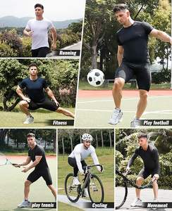 Camiseta de Compresión Premium para MMA BJJ Sin Kimono, Tejido Transpirable Ecológico con Protección Solar UPF50+, Ropa Deportiva Antibacteriana - Product Image 6