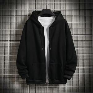 100% sudaderas con capucha de algodón para hombre, estilo informal de invierno, patrón sólido, impresión Digital frontal, servicio OEM disponible, teñido liso - Product Image 5