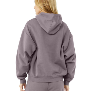Sudadera de Felpa Personalizada al por Mayor de Alta Calidad para Mujer, Sudadera con Capucha de Corte Holgado, Estilo Urbano - Product Image 5