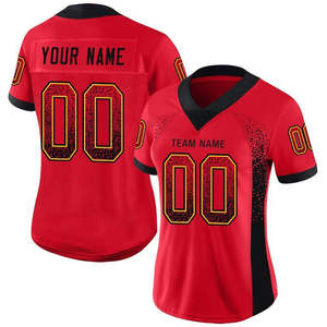 Maillot de football américain grande taille, durable, sublimation personnalisée, brodé et cousu, uniforme sportif d'équipe athlétique - Product Image 3