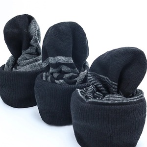 High Quality Cotton Stripe Dress <b>Socks</b> for <b>Men</b> Large Size Fashionable <b>Black</b> Gray Color Business Style - Product Image 1