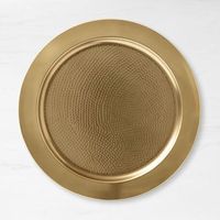 Plaques de chargeur au design moderne très vendues pour une salle à manger chic et moderne, idéales pour la décoration intérieure moderne