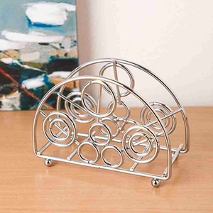 Caja de pañuelos de bola de cristal de hierro forjado, Base cuadrada, almacenamiento de escritorio decorativo para sala de estar, mesa de centro, fábrica de Hotel, venta al por mayor - Product Image 2