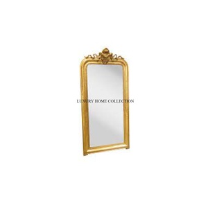 Miroir de sol en métal pleine longueur de qualité supérieure avec un design moderne et élégant, parfait pour les chambres et les dressing - Product Image 1
