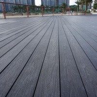 Dalles de sol extérieures en WPC à emboîtement, terrasse en composite bois-plastique, revêtement de sol en teck, Deck140-20