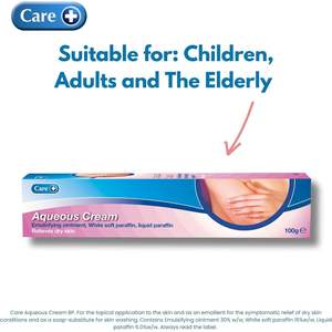 Crème et lotion pour le visage Care+ aqueuse 100g - Product Image 5